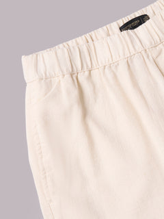 Men’s Cotton Loose Fit Pant Off White