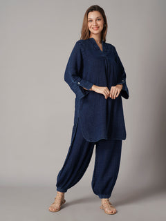 Women's Denim 100% Cotton Regular Fit Blouse