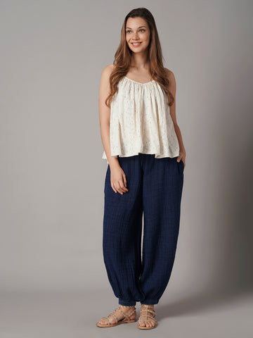 Women's Denim 100% Cotton Regular Fit Pant