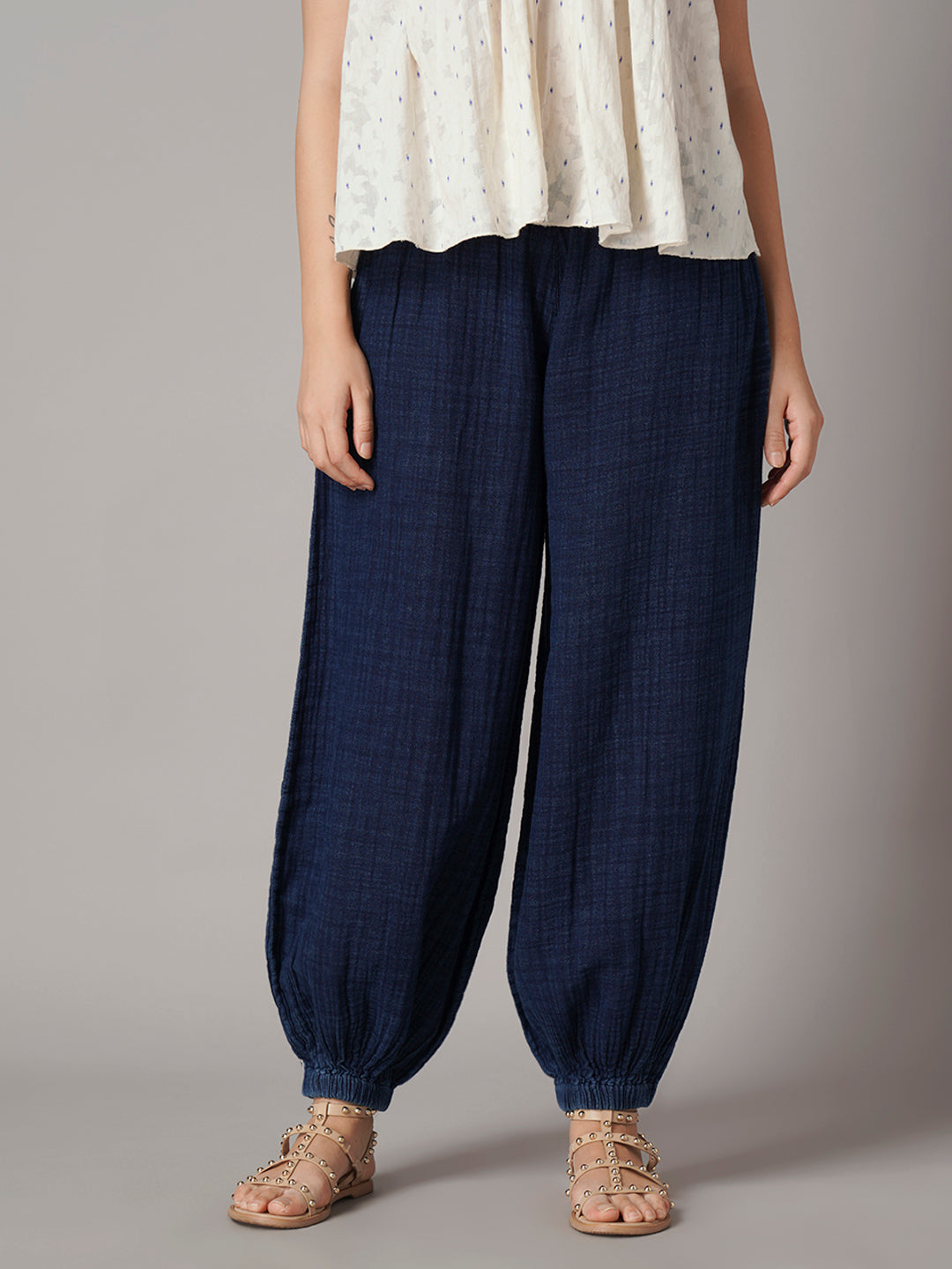 Women's Denim 100% Cotton Regular Fit Pant