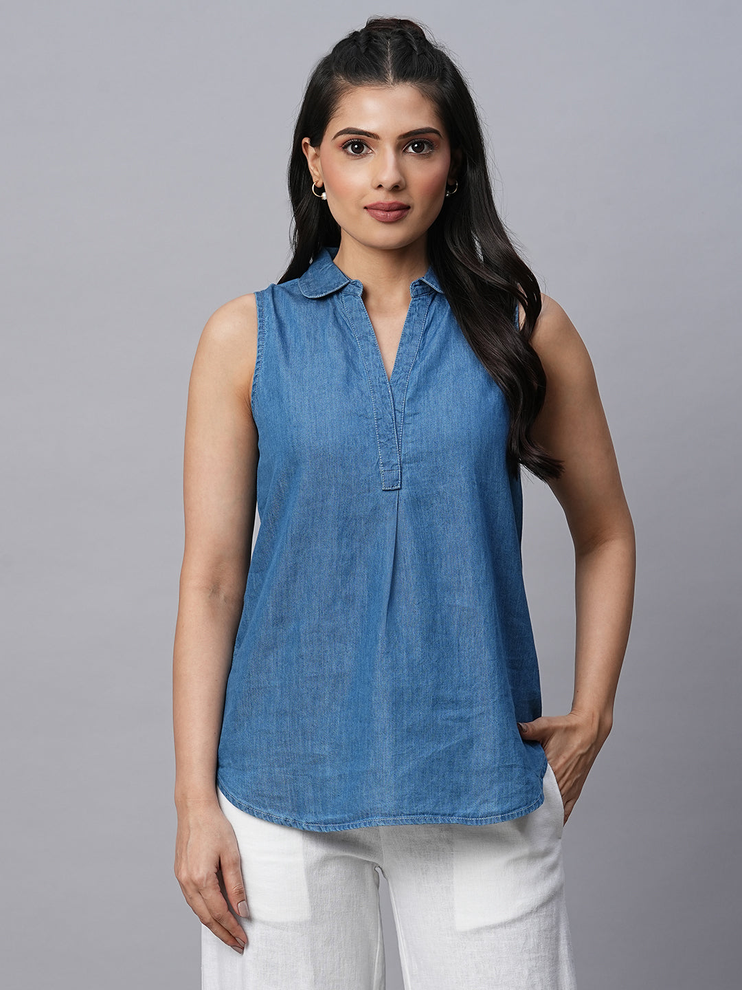 Designer Denim Shirt, Size: S ¿¿¿¿¿¿ XL at Rs 421/piece in New Delhi | ID:  13661736730