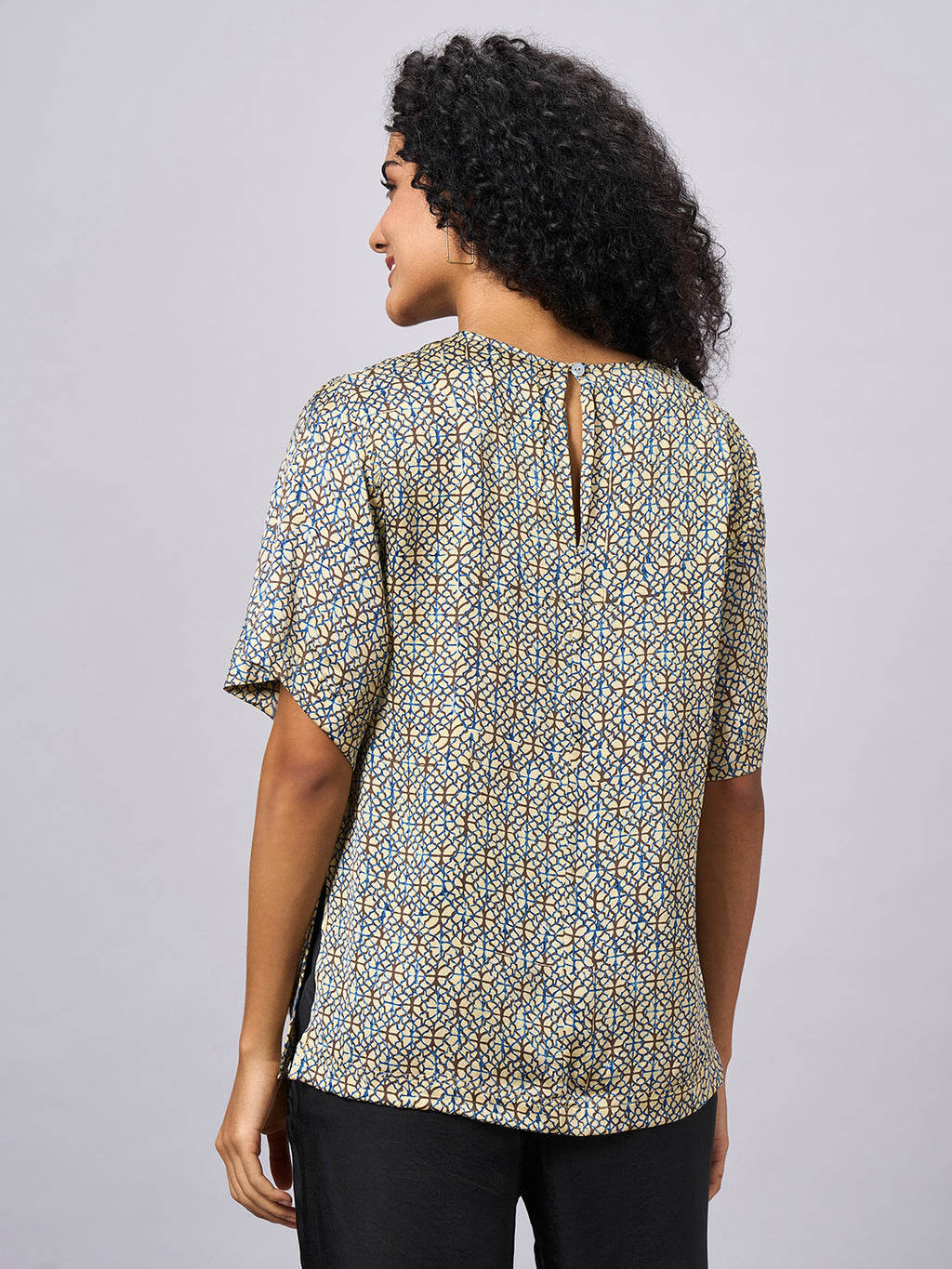 Women's Multi Modal Viscose Regular Fit Blouse