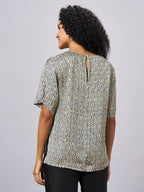 Women's Multi Modal Viscose Regular Fit Blouse