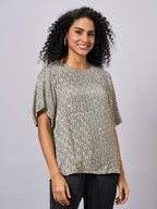 Women's Multi Modal Viscose Regular Fit Blouse