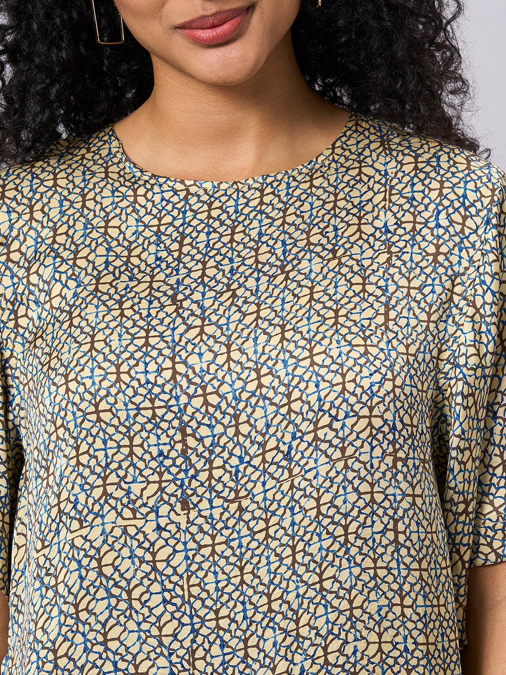 Women's Multi Modal Viscose Regular Fit Blouse