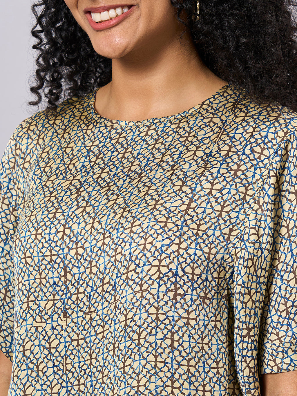 Women's Multi Modal Viscose Regular Fit Blouse