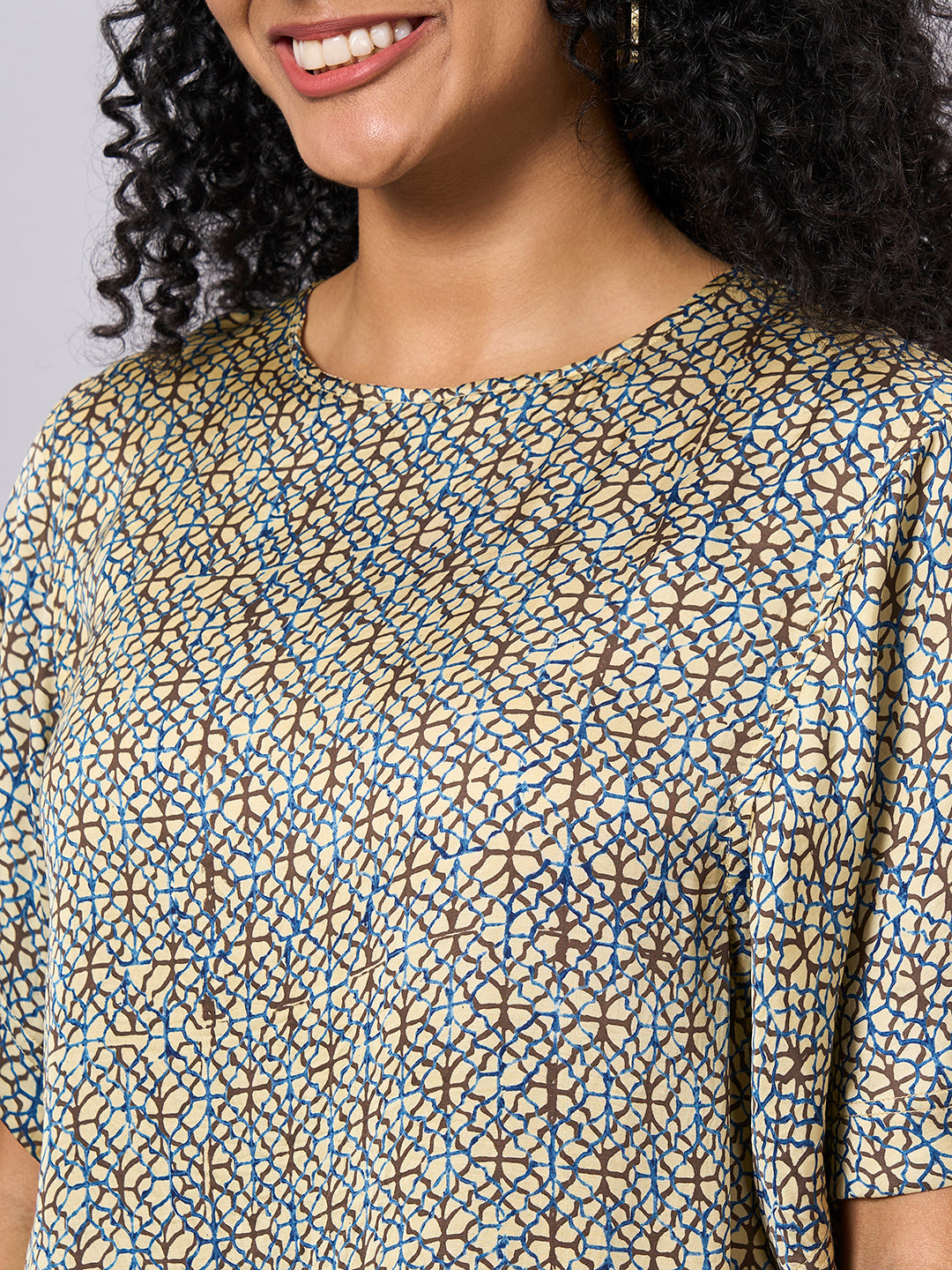 Women's Multi Modal Viscose Regular Fit Blouse