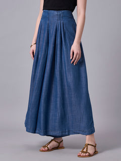 Women’s Tencel Regular Fit Culotte Denim