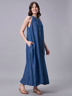 Women's Denim 100% Tencel Regular Fit Dress