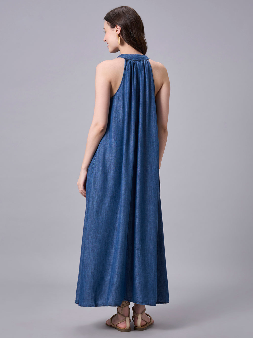 Women's Denim 100% Tencel Regular Fit Dress