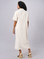 Women's Natural 100% Cotton Regular Fit Dress