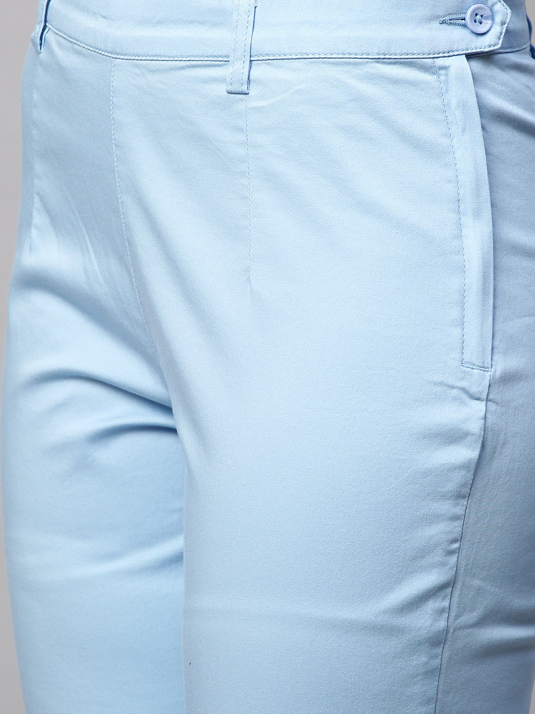 Buy Fablestreet Navy Regular Fit Pants for Women Online  Tata CLiQ