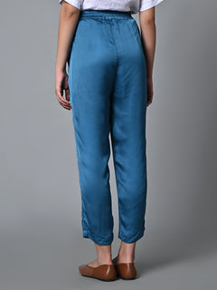 Women's Fit Modal Pant Regular Blue
