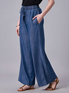 Women's Denim 100% Tencel Regular Fit Pant