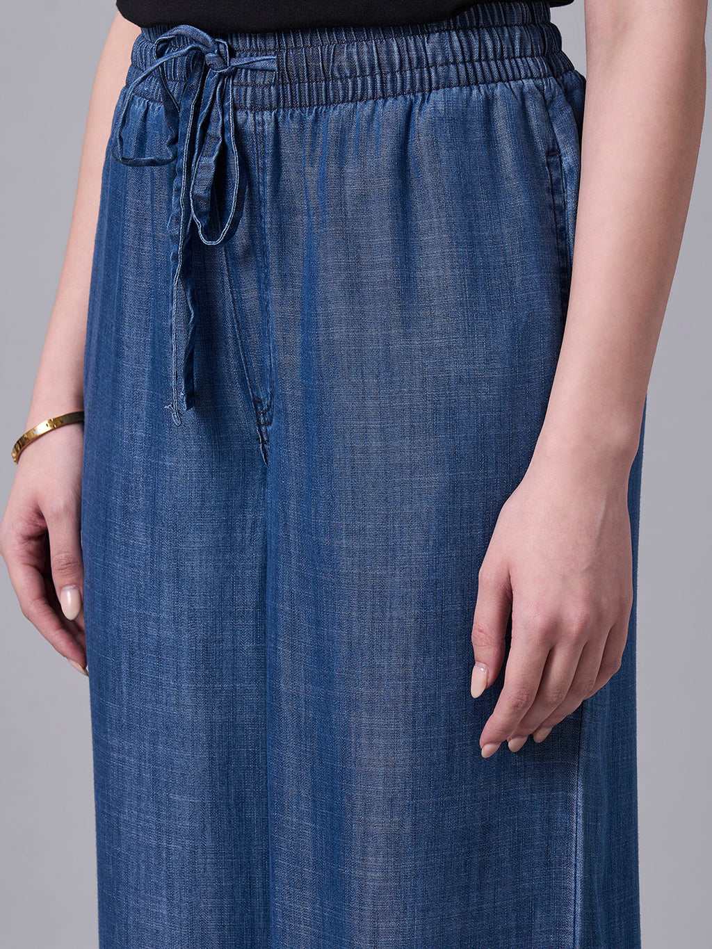 Women's Denim 100% Tencel Regular Fit Pant
