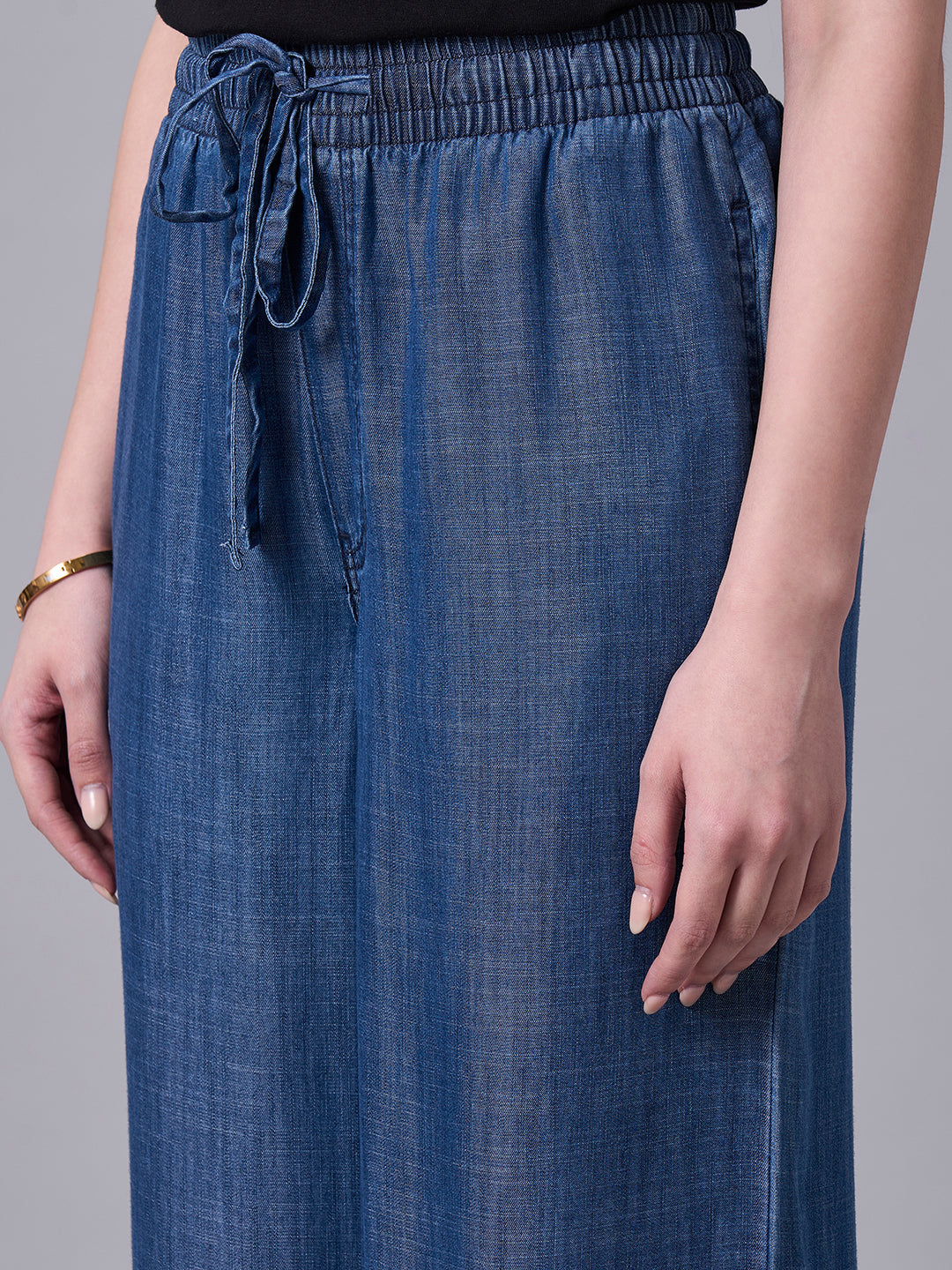 Women's Denim 100% Tencel Regular Fit Pant