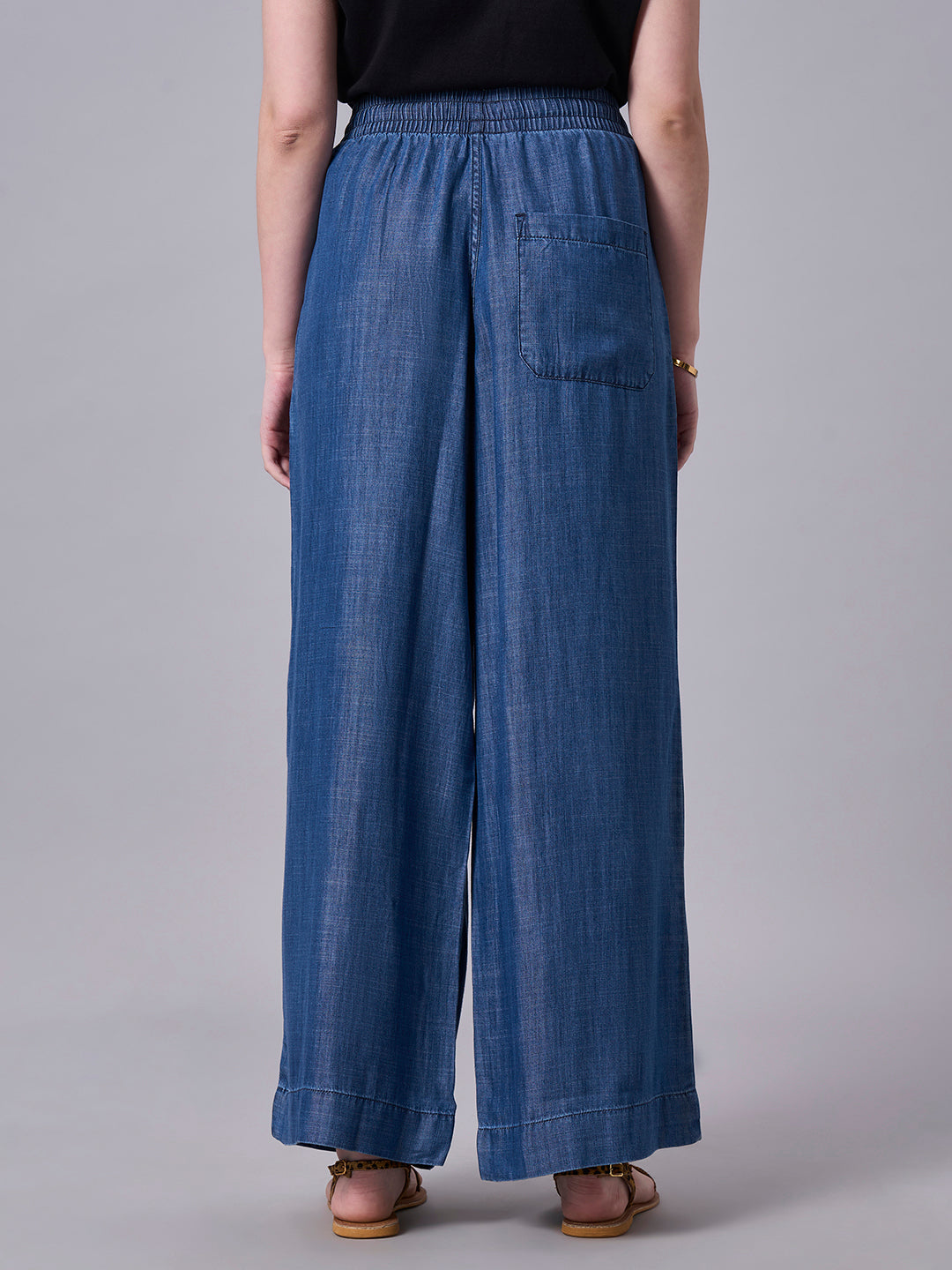 Women's Denim 100% Tencel Regular Fit Pant