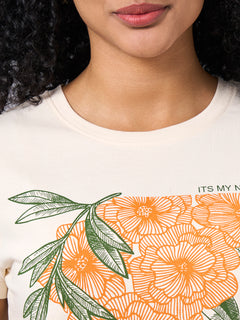 Women’s Organic Cotton Regular Fit T-Shirt Natural