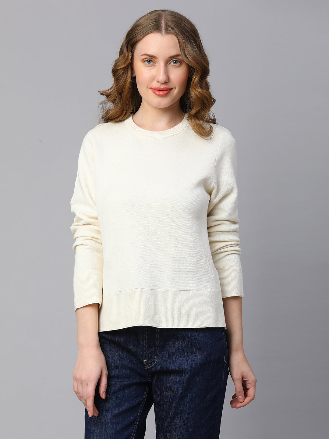 Women's Natural Cotton Loose Fit Tshirt