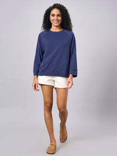 Women’s Organic Cotton Regular Fit T-Shirt Navy