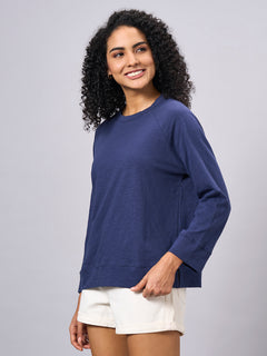 Women’s Organic Cotton Regular Fit T-Shirt Navy