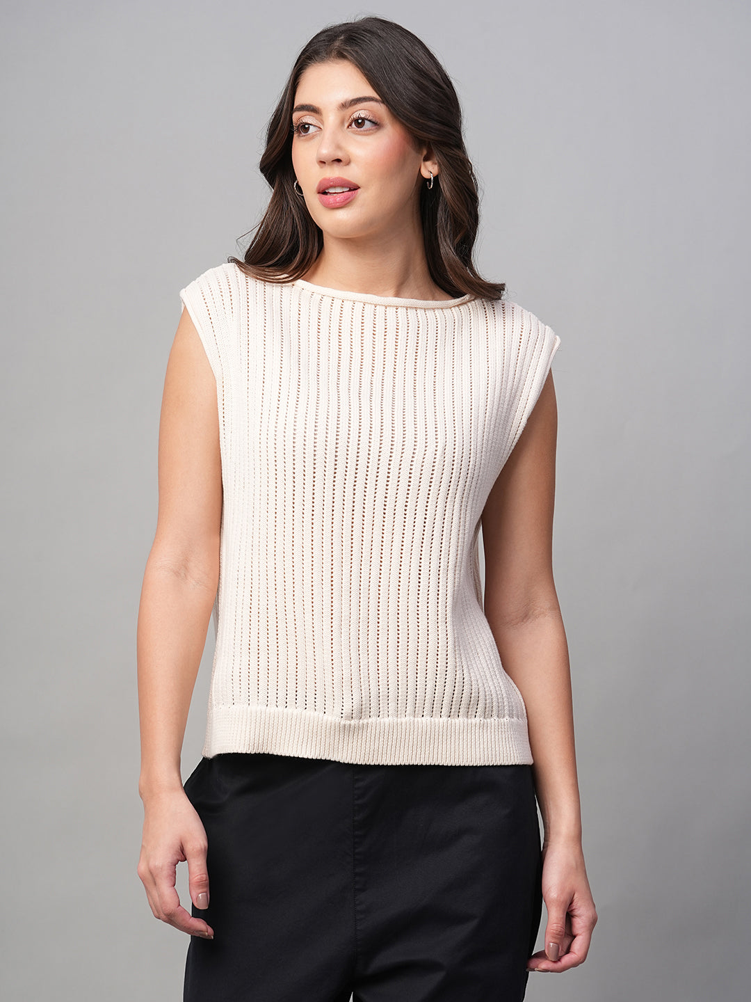 Women's Natural 100% Cotton Regular Fit Tshirt