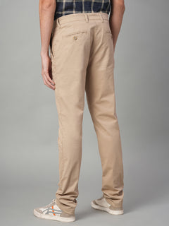 Men’s Cotton Lycra Slim Fit Pocket Pant Khaki