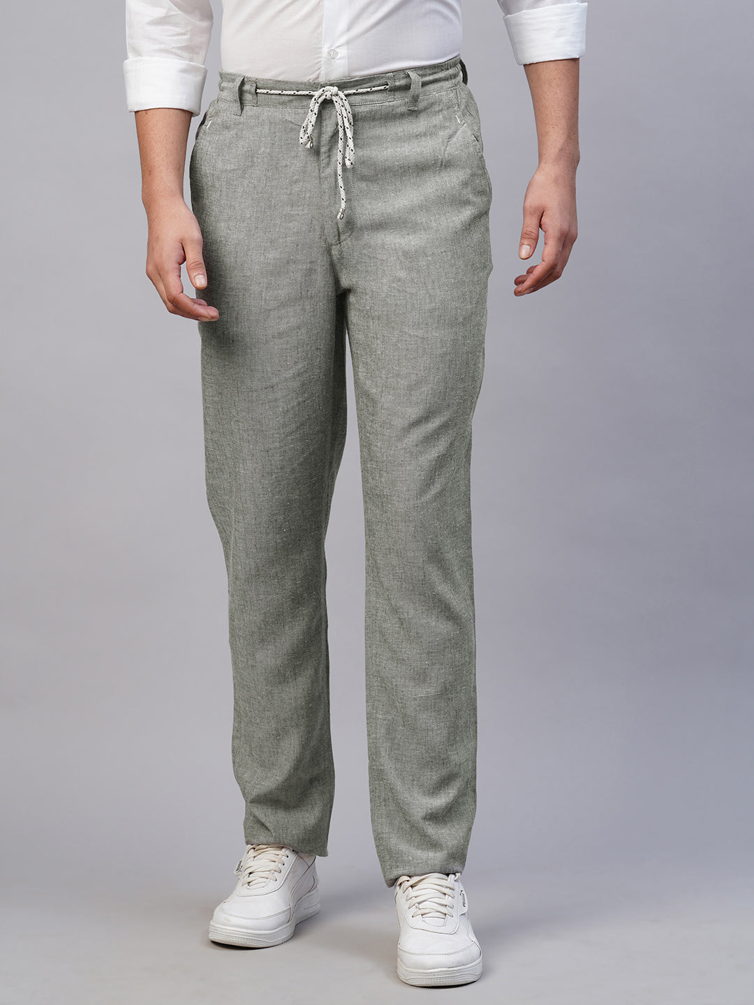Allen Solly OffWhite Regular Fit Trousers  Buy Allen Solly OffWhite Regular  Fit Trousers Online at Low Price in India  Snapdeal