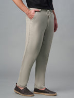 Men's Natural Cotton Linen Regular Fit Pant