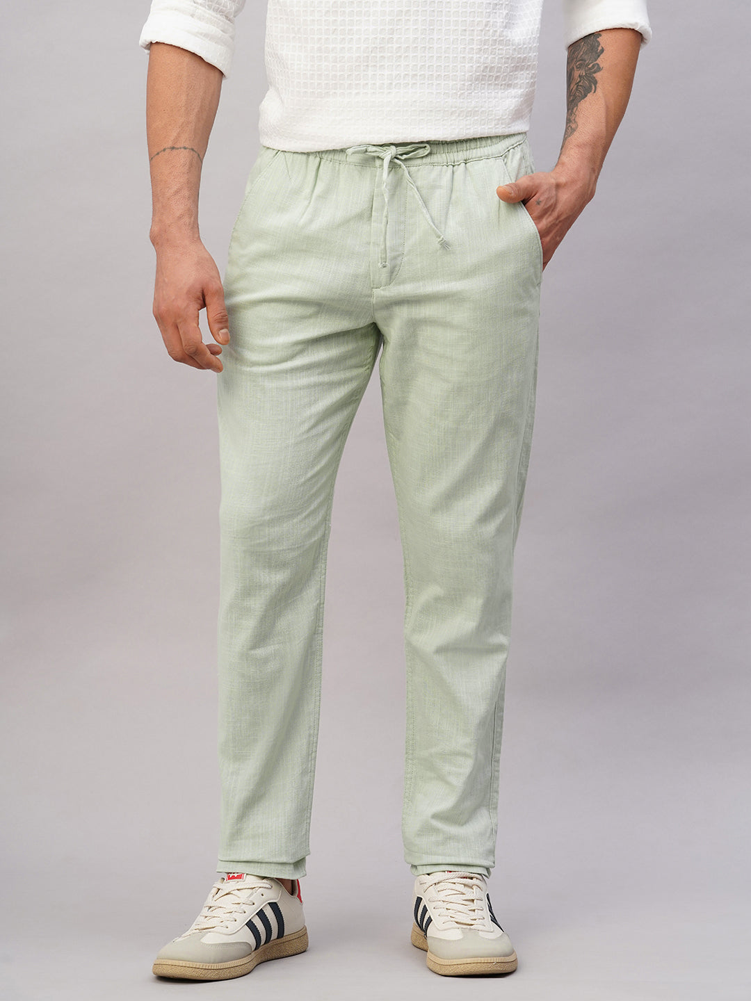 Men's Sage Cotton Regular Fit Pant