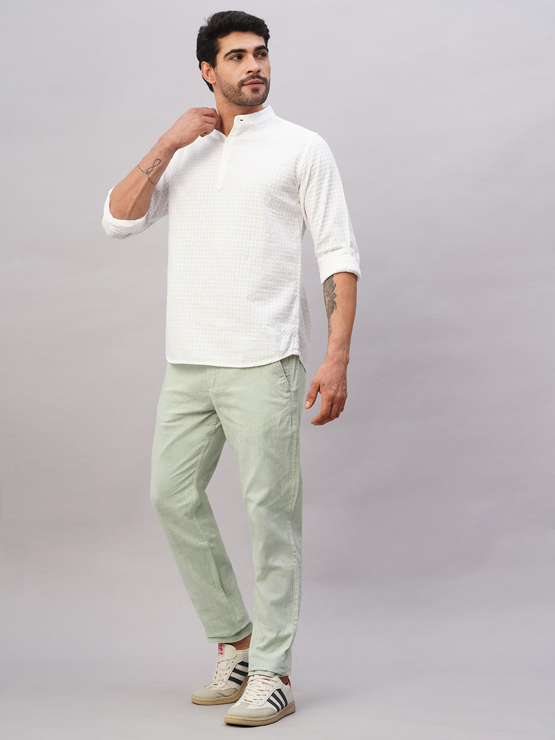 Men's Sage Cotton Regular Fit Pant