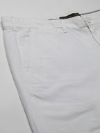 Men's Grey Cotton Lycra Regular Fit Pant