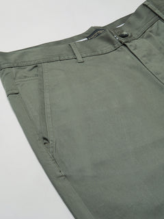 Men’s Cotton Lycra Regular Fit Pant Light Olive