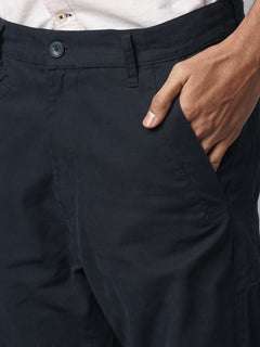 Men’s Cotton Lycra Slim Fit Coin Pocket Pant Navy