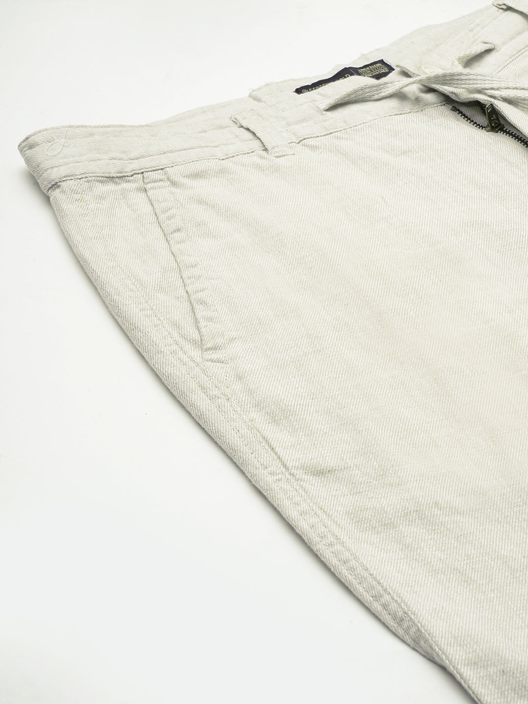 Men's Natural Linen Cotton Regular Fit Pant