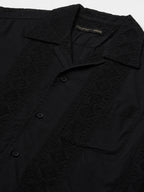 Men's Black 100% Cotton Regular Fit Shirt