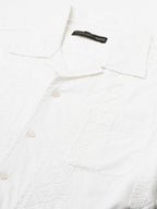 Men's White 100% Cotton Regular Fit Shirt