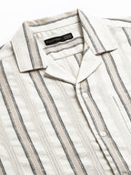 Men's Natural Cotton Linen Regular Fit Shirt
