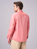 Men's Brick 100% Cotton Regular Fit Shirt