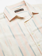 Men's Natural 100% Cotton Regular Fit Shirt