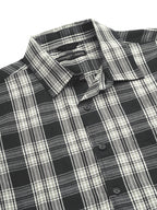 Men's Black 100% Cotton Regular Fit Shirt