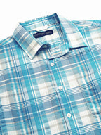 Men's Green 100% Cotton Regular Fit Shirt
