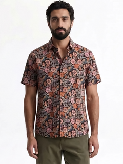 Men's Multi Tencel Linen Regular Fit Shirt