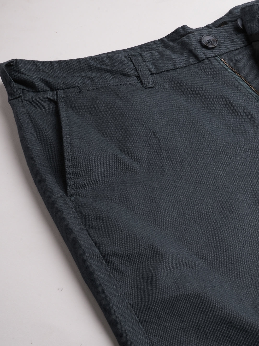Men's Cotton Lycra Dk Blue Regular Fit Shorts