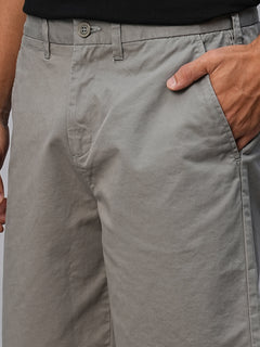 Men’s Cotton Lycra Regular Fit Short Grey