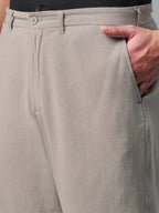 Men's Avenue Linen Viscose Regular Fit Shorts