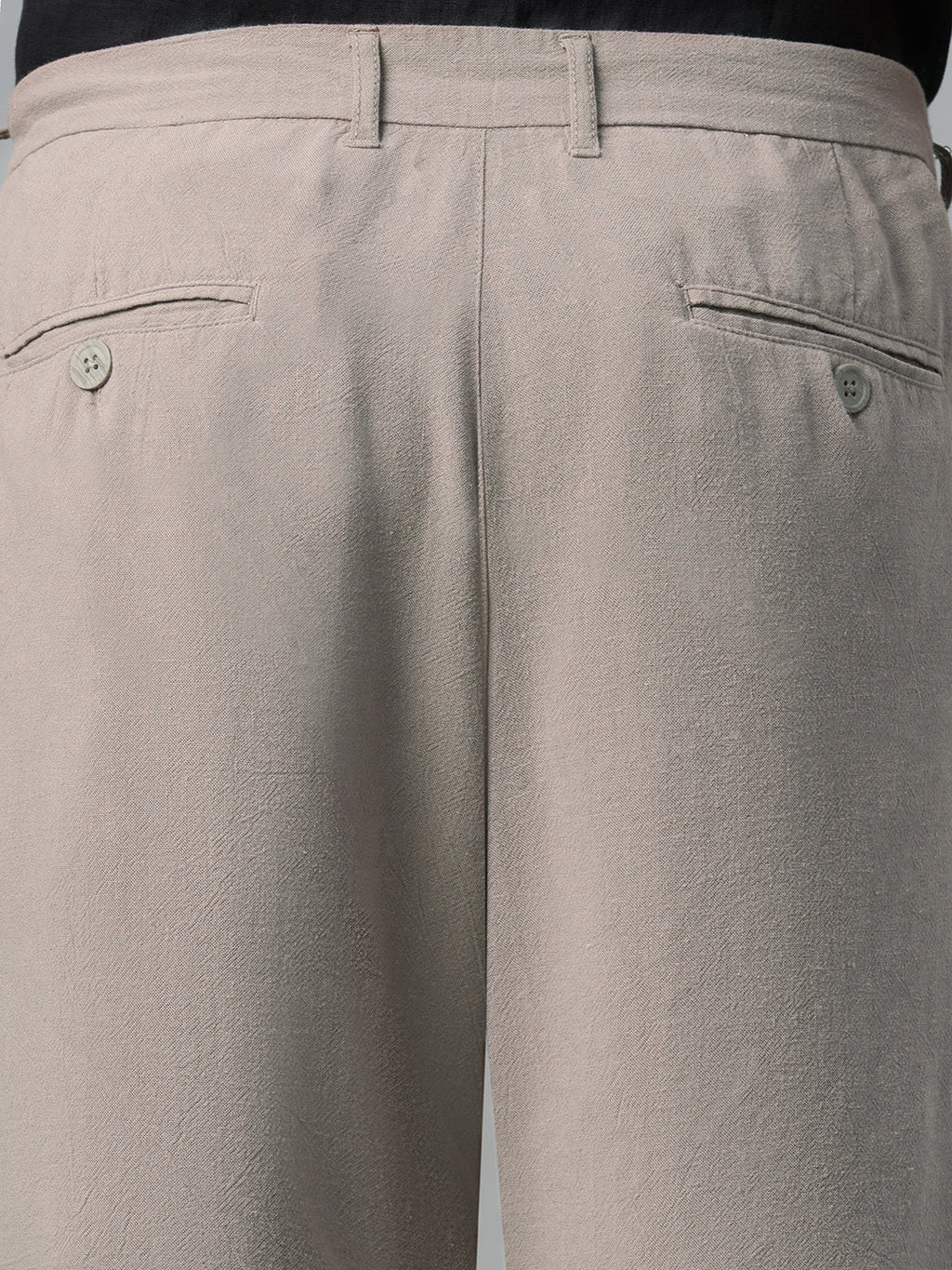 Men's Avenue Linen Viscose Regular Fit Shorts