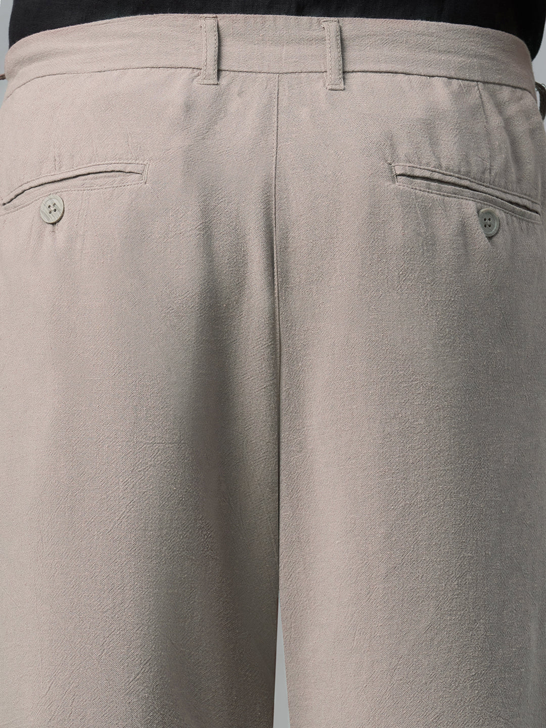 Men's Avenue Linen Viscose Regular Fit Shorts