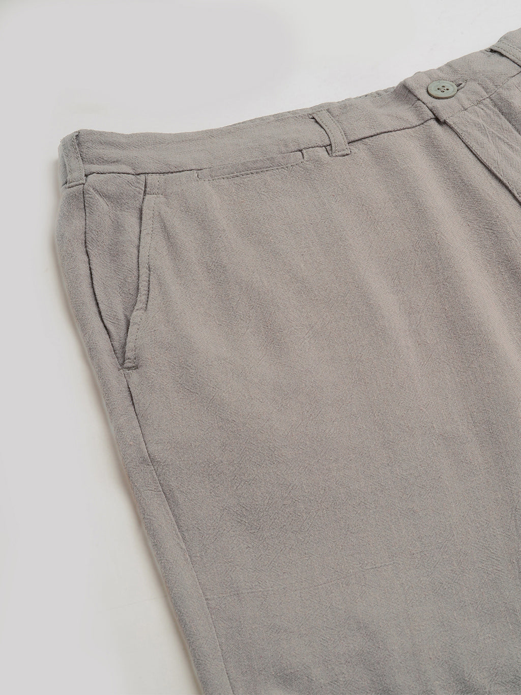 Men's Avenue Linen Viscose Regular Fit Shorts