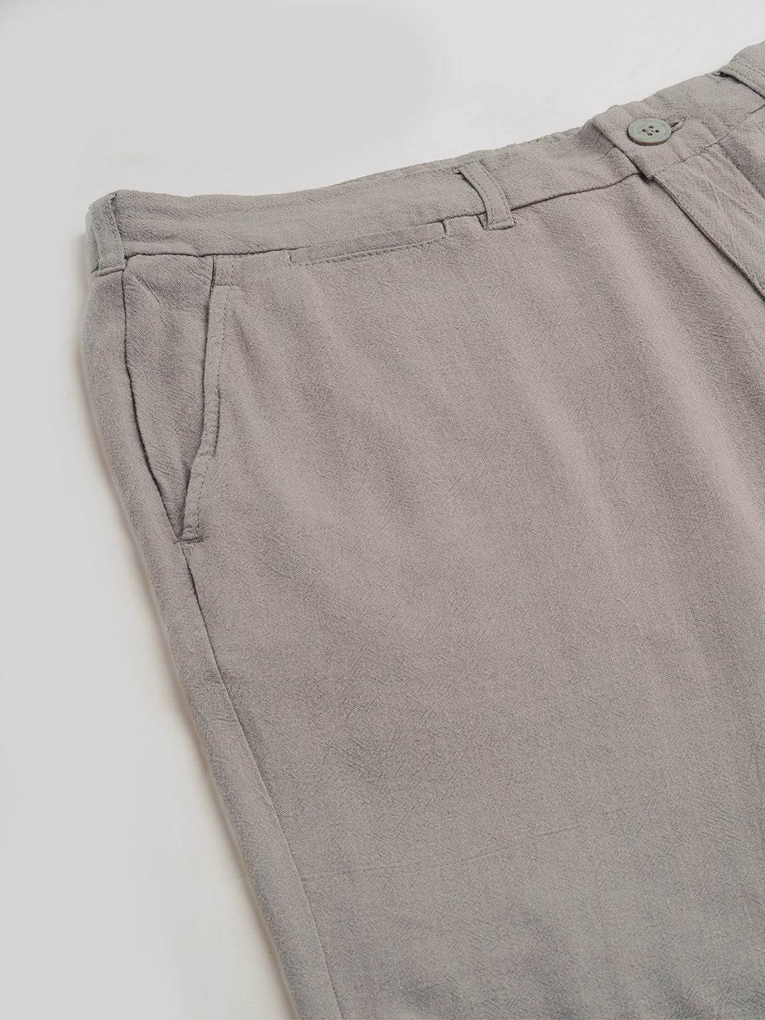 Men's Avenue Linen Viscose Regular Fit Shorts